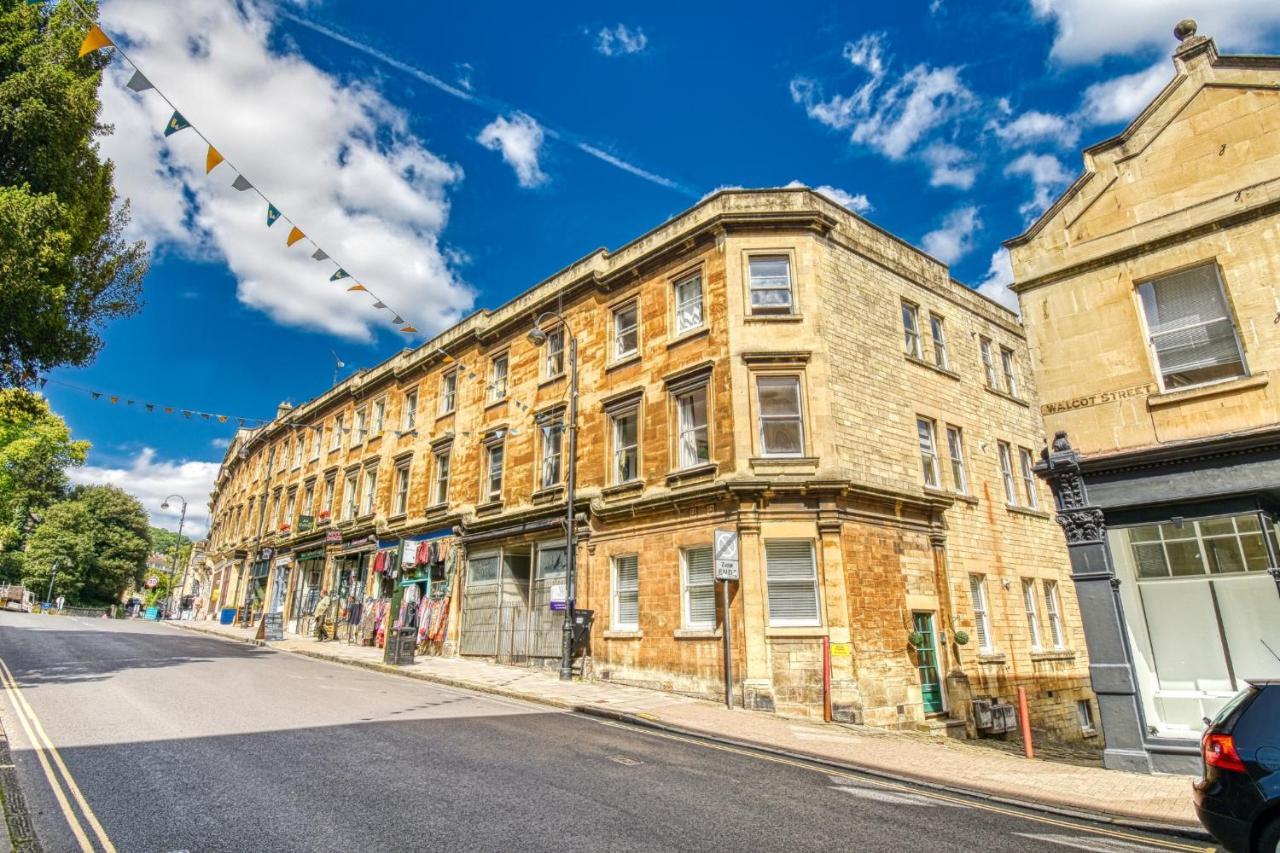 2 Bedroom Apartment In Bath City Centre With Garden & Free Parking Kültér fotó