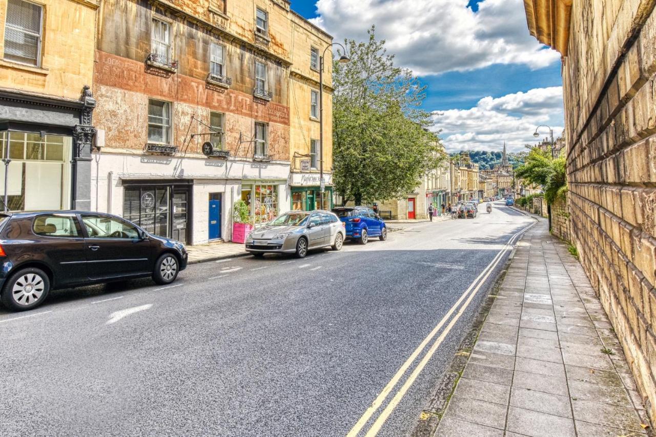 2 Bedroom Apartment In Bath City Centre With Garden & Free Parking Kültér fotó